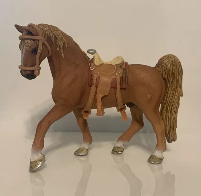Schleich Tennessee Walker Palomino Horse Figure Retired 2007 Stallion D-73527