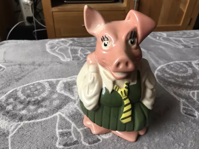 Vintage NatWest Wade Pottery Annabelle Piggy Bank With Original Stopper
