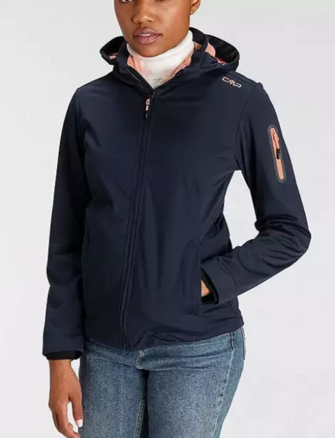 Hooded Full Zip Outdoor Jacket by CMP - Size 10 - BNWT - RRP £70 3