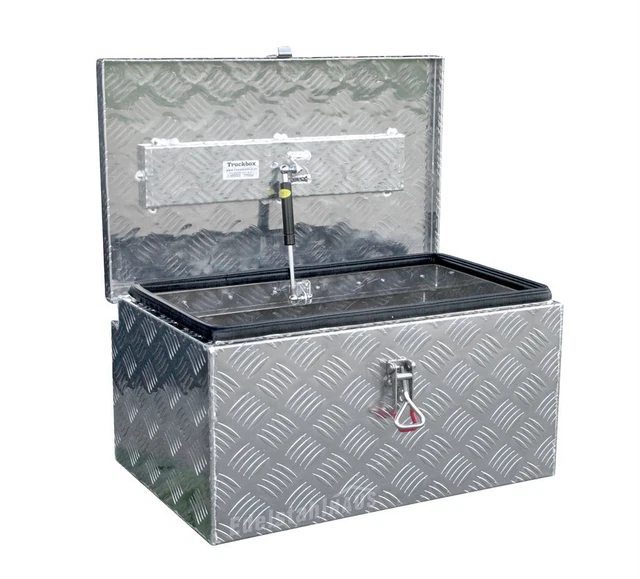 Coffre à Outils Aluminium Pour Camion 48"x15"x15" - Capacité 177L, Charge 50kg - Modèle JL-TB19-3