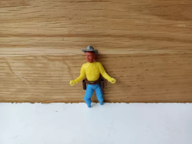 Figurine kinder ancien Cowboy montable 70/80 Incomplet  Pour Pièces