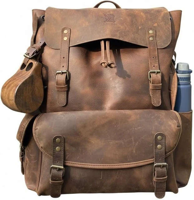 Sac en cuir de vache week end - France