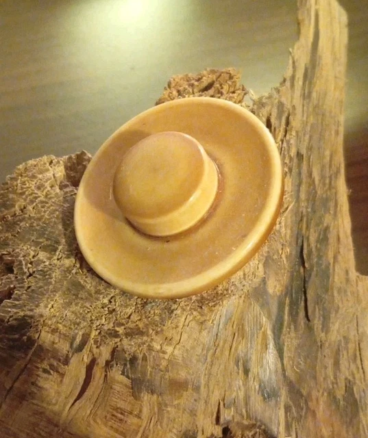 Broche Vintage LEA STEIN Années 70 - Fausse écaille Losange, Pièce Collector