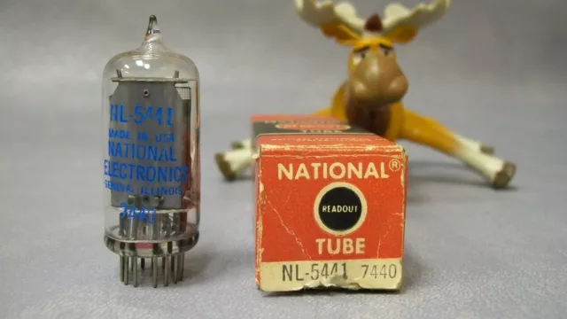 Tube de lecture sous vide national NL-5441/7440 vintage 2