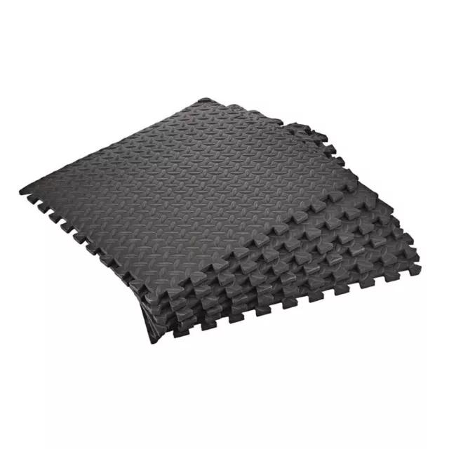 Interlocking Soft Foam Floor Gym Mat Puzzle Flooring Tiles Shock Absorbing Foam