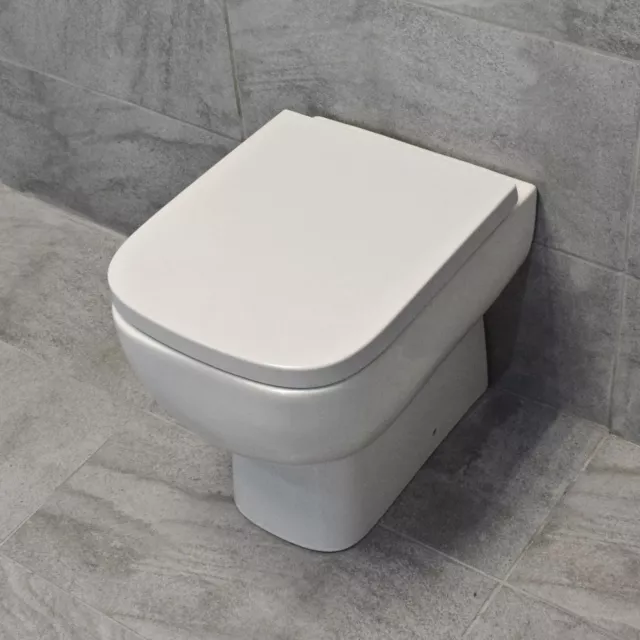 Rak Series 600 Back To Wall Toilet Modern Square Style