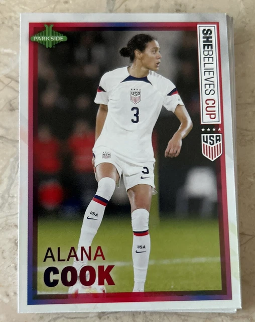 ALANA COOK 2023 Parkside She Believes Cup USWNT NWSL 3 2.99 PicClick