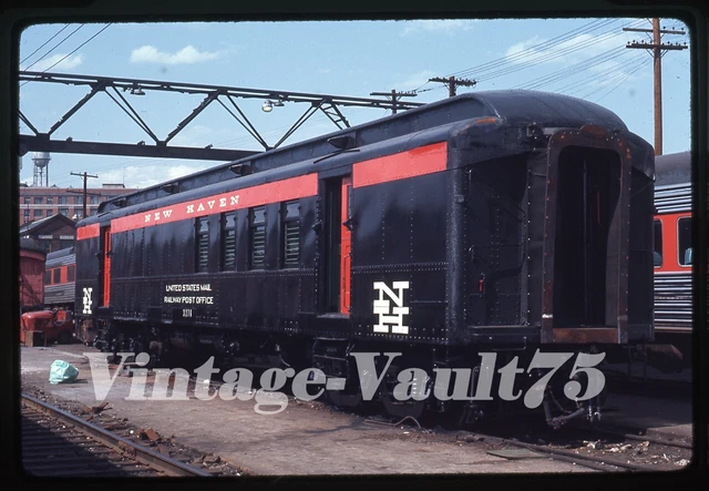 Original Slide Nh New Haven 3267 Us Mail Post Office Boston Mass 1967
