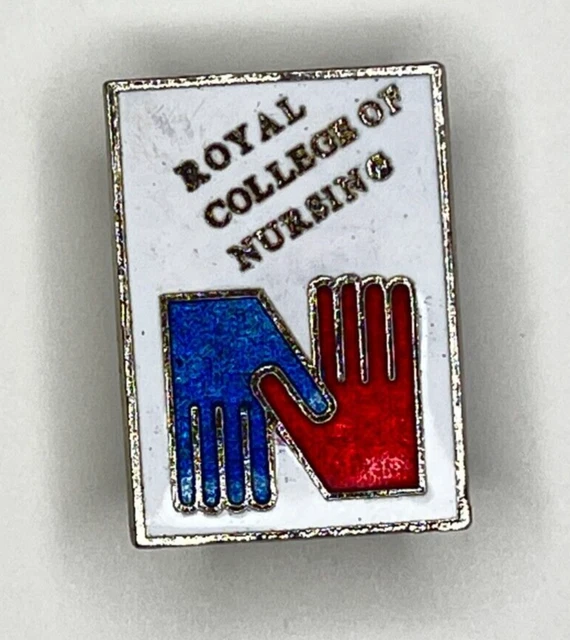 Royal College of Nursing Enamel Pin Badge 26 x 20 mm