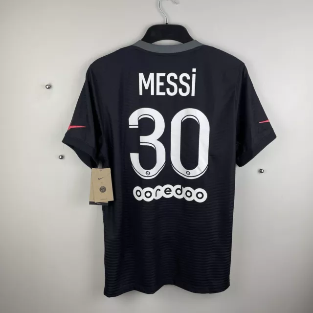 S  M  L - BNWT Paris St Germain PSG DriFit ADV third shirt 2021/22 - Messi 30