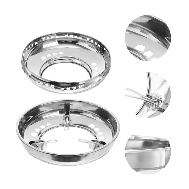 Anillo de apoyo para quemadores de gas a prueba de viento recolección de fuego hogar
