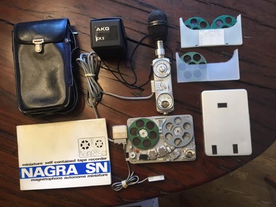 NAGRA Nagra 4.2 Kudelski Reel to Reel Tape Recorder & Mixer BM II Manual 3 x NEW Heads 