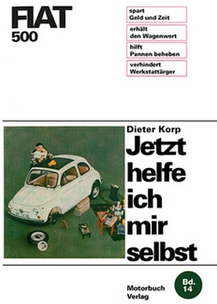 REPARATURANLEITUNG FIAT 500 D F L R Handbuch Jetzt helfe ich mir selbst BUCH