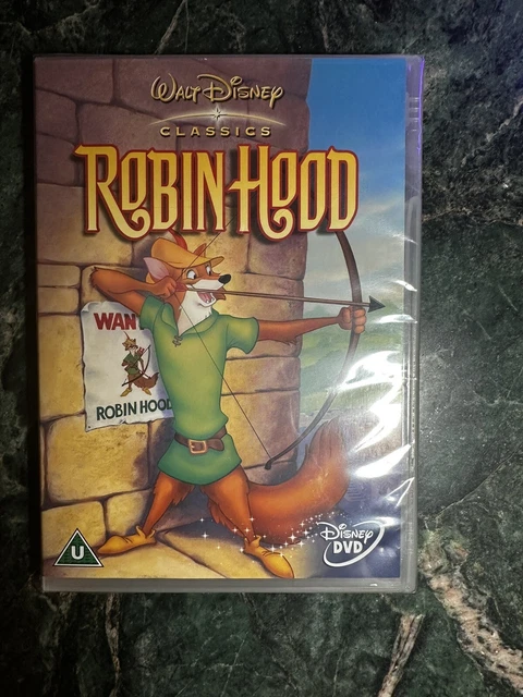 ROBIN HOOD (DVD) Walt Disney Classics No21 Children's Adventure