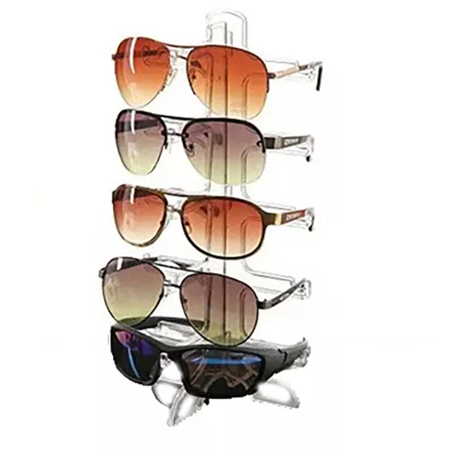 Sunglasses Show Rack Holders Plastic Eyeglasses Display Stand Storage Holder 3