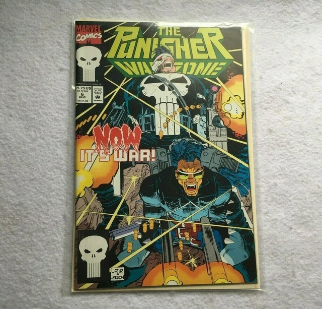 THE PUNISHER WAR ZONE #6 - 1992 - MARVEL COMICS - NM/M - 1st PRINT