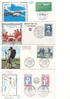 Beau Lot De 180 Enveloppes Premier Jour