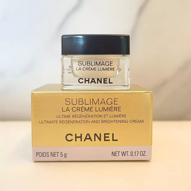 CHANEL Sublimage La Creme Lumiere Regenerating and Brightening Cream 5g 0.17oz