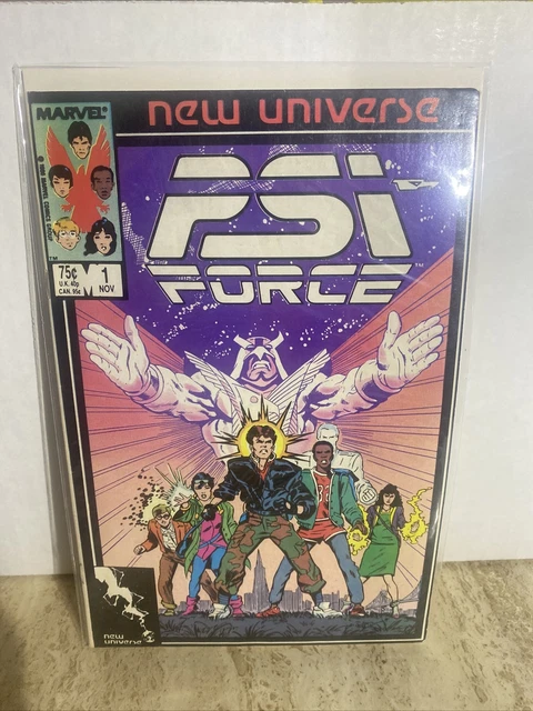 Psi-Force #1 Marvel Comics (1986) VF New Universe 1st Print Comic Book