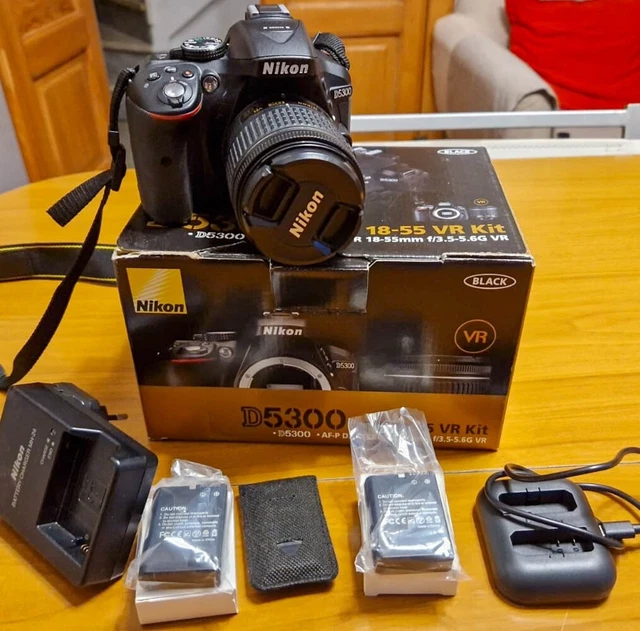 Nikon D5300 Corpo Macchina+obiettivo Nikkor AF-P 18-55mm VR