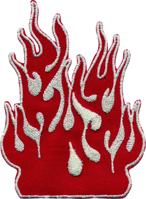 Aufnäher Patch Feuerwehr "Flammen" Geschenk NEU