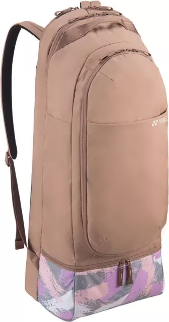 [YONEX] Tennis racket bag racket backpack (for 2 tennis) Mocha