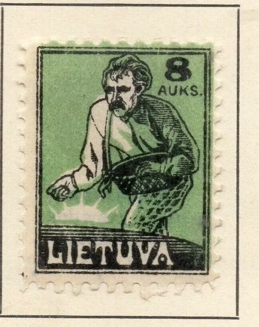 Lithuania 1922 Early Issue Fine Mint Hinged 8A. 232048