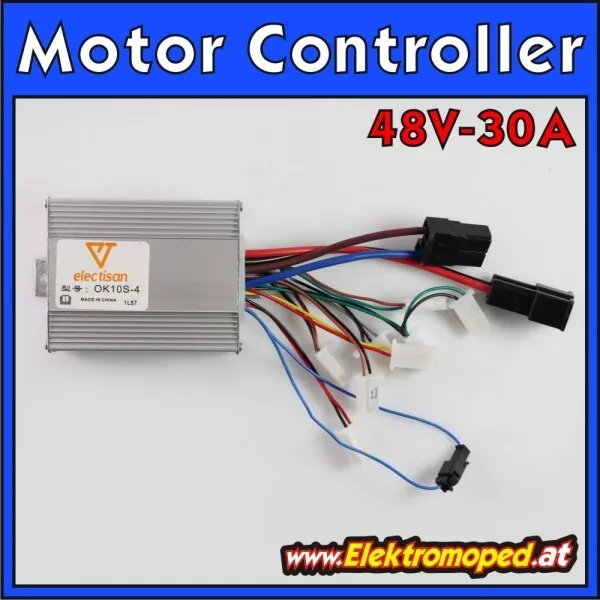 Ersatzteil Elektro-Scooter Motor Controller 48V 30A OK10S 1000W ECO-Turbo klein