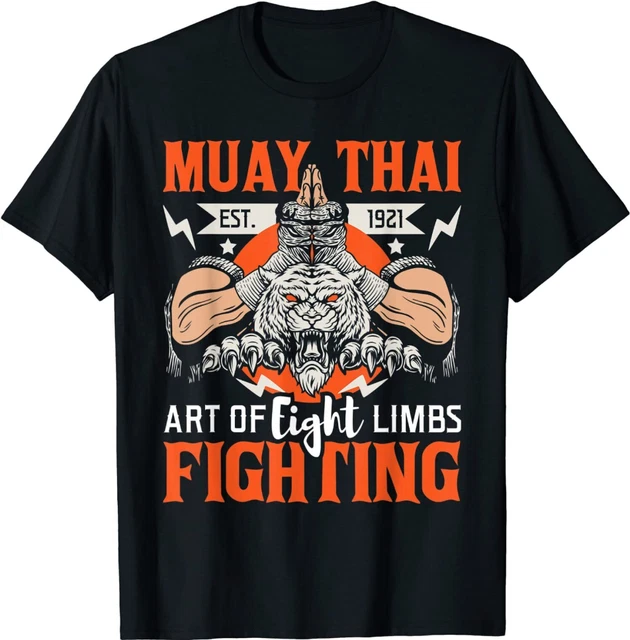 NEW LIMITED Muay Thai Fighting - MMA Thai Boxing Mixed Martial Arts T-Shirt