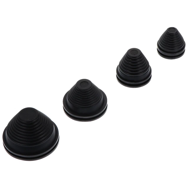 1 set Tower Shaped Grommets set beccuccio in gomma spina guarnizione filo sigillante