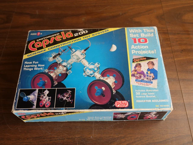 VINTAGE CAPSELA 200 Set - Motorized Land Models Set In Box. Untested £ ...