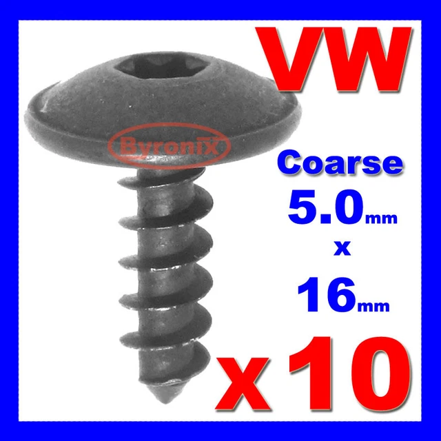 VW SELF TAPPER SELF TAPPING TORX SCREW ENGINE UNDERTRAY SPLASHGUARD 5 x