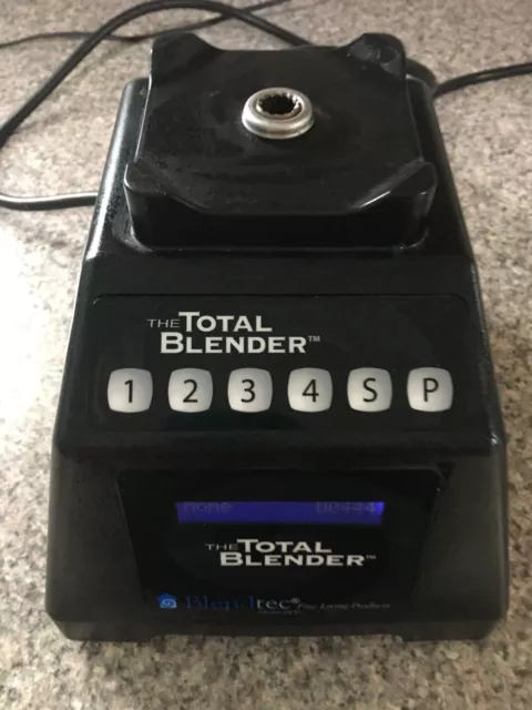 Blendtec ES3 Total Blender (AKA K-TEC) base only low cycle usage