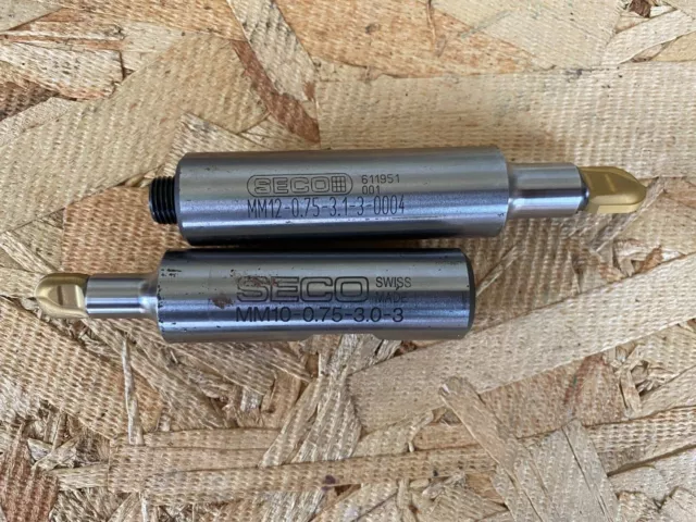 SECO Minimaster MM10 & MM12 Mill tool holder with inserts