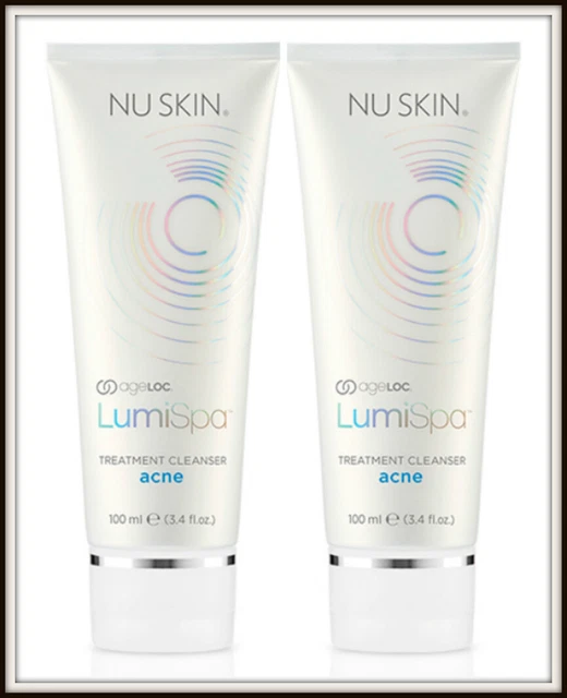 NEW! 2 x Nu Skin NuSkin ageLOC LumiSpa Treatment Cleanser (Acne)