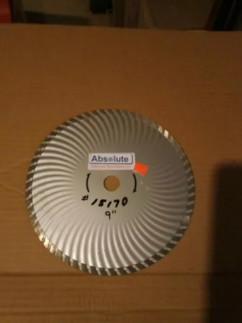 9" Wave Turbo Diamond Saw Blade #15170