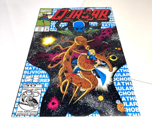 1992 Quasar #37 Mark Gruenwald Greg Capullo 1st appearance Caregiver Marvel