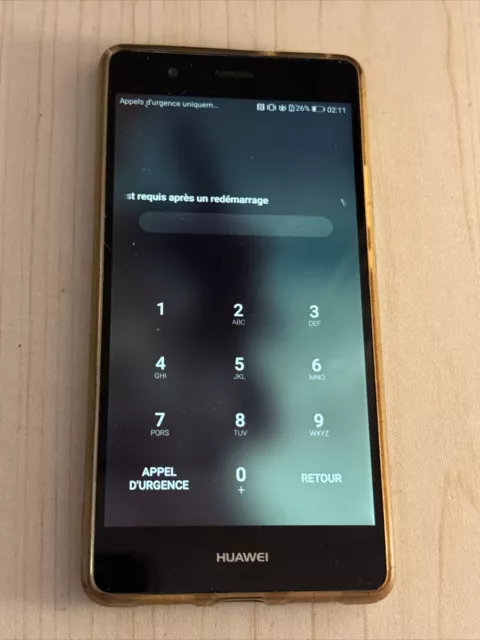 Smartphone Huawei P9 lite VNS-L31 - 16 Go - Noir - À Réinitialiser (583)