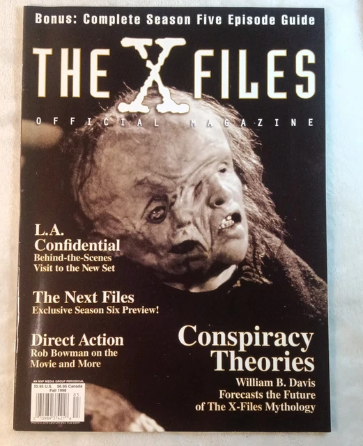 The X Files Magazine Vol 1 No 7 Official 1998 Anderson Duchovny