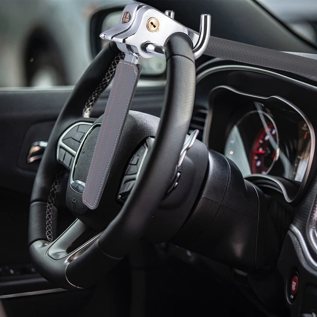 Car Steering Wheel Lock Disc Crook Security Device Anti-