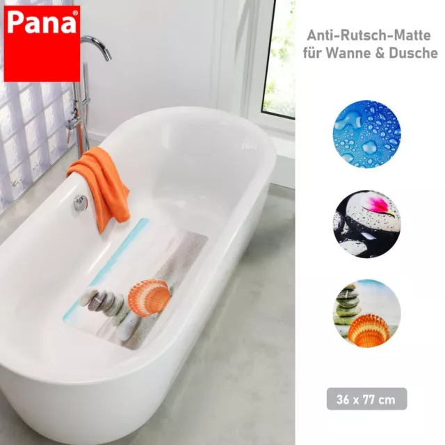 Badewannenmatte rutschfest • Anti Rutschmatte Badewanne • Badewanneneinlage