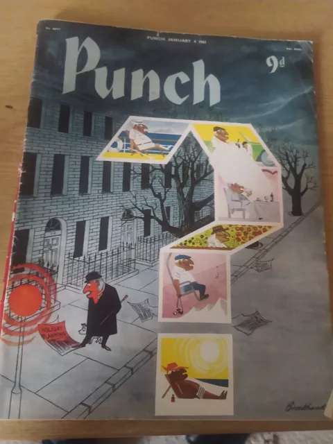 Punch Magazine 4th January 1961, No. 6277 - B110