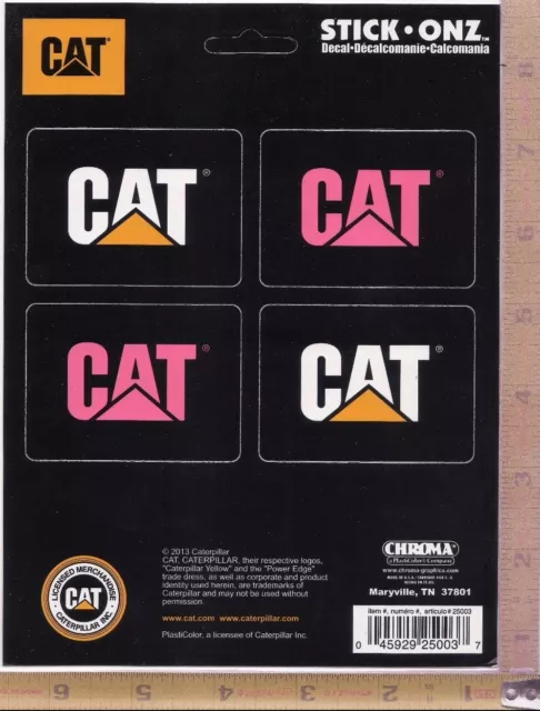 NEW CAT CATERPILLAR Logo Decal Stickers for Car & Truck Window - 25003  $22.99 - PicClick