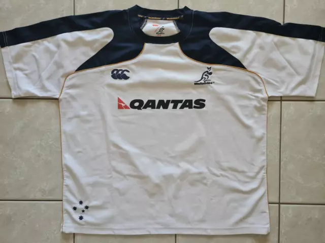 Australian Wallabies Canterbury Rugby Union Training Shirt XXL Size