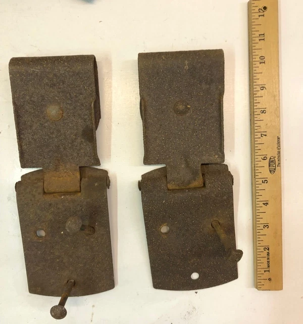 Vintage Cast Iron Barn Door Rollers Sure Grip Stay On Myers Ney Star