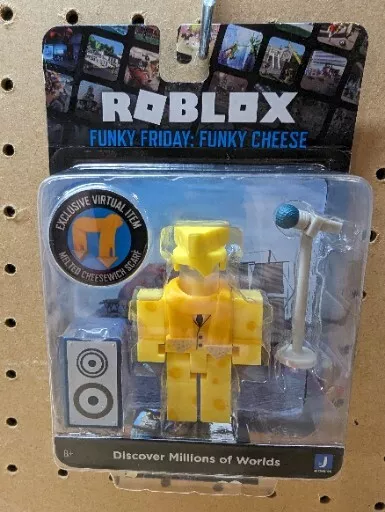 Roblox - Funky Friday: FUNKY CHEESE & Exclusive Virtual Item Code 2022 NIB