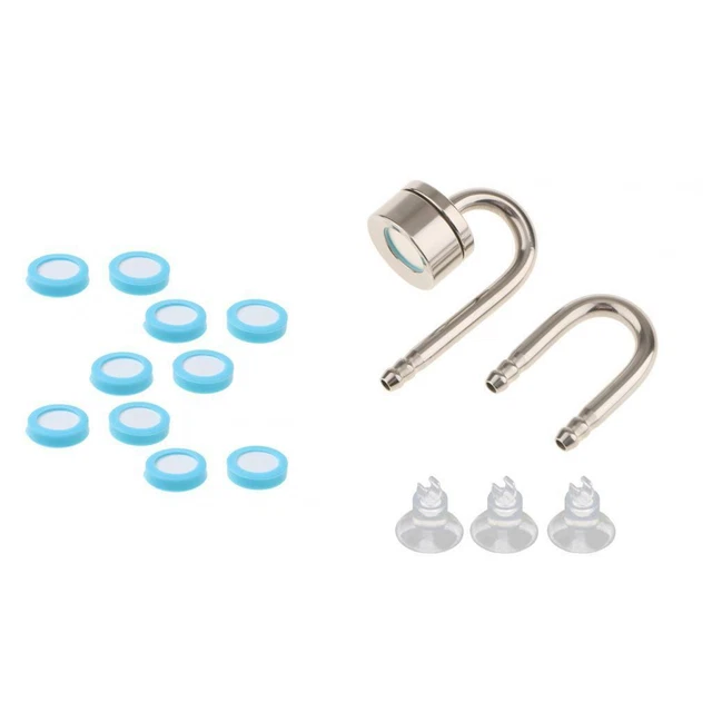 Edelstahl Aquarium CO2 Diffusor mit Keramikscheibe