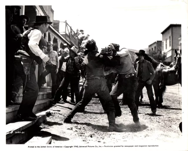 Movie Scene from Man from Cheyenne (1940) ❤ Original Vintage Photo K 378