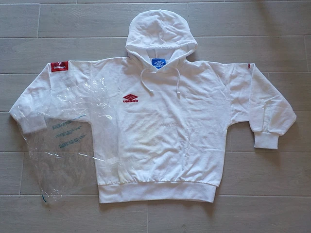 Giacca Tuta Track Top Jumper Umbro Football Casual 90 Hoodie Lb England Bnib Vtg