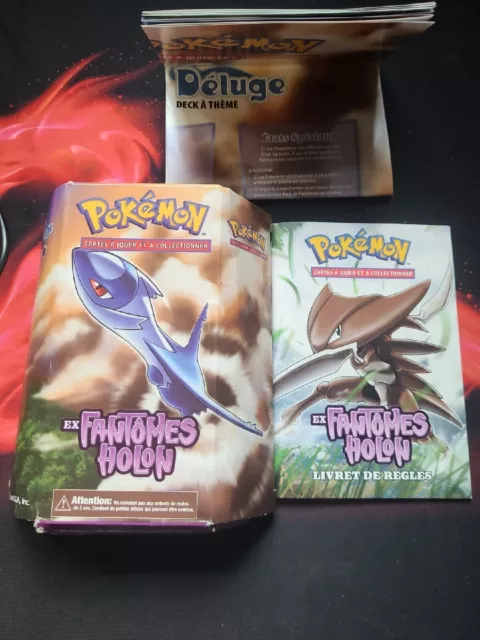 Pokemon Deck Vide/ Empty - Fantomes Holons - Clean Open - Fr